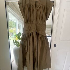 Ulla Johnson Green Charlie Dress